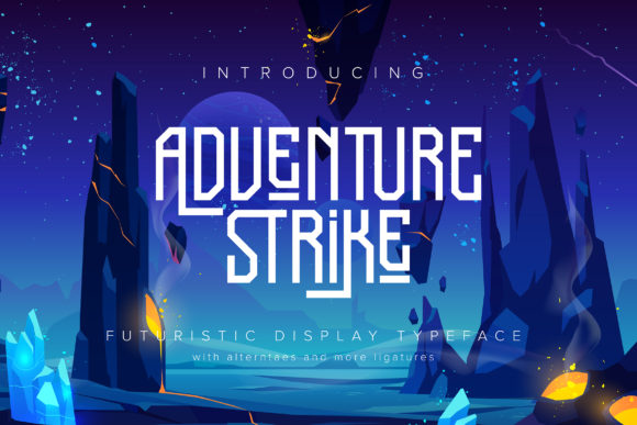A Display Font That Brings Futuristic Edge to Branding Projects