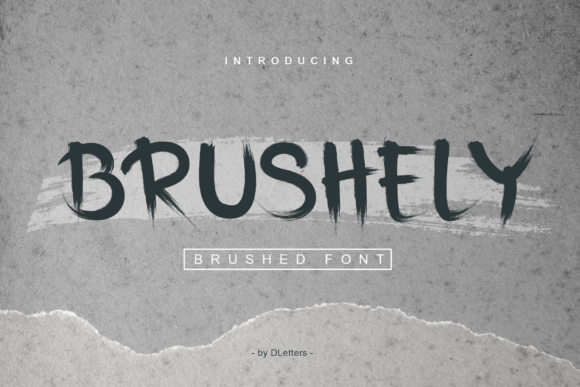 Brushely: A Display Font for Scroll-Stopping Campaigns
