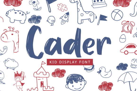 Cader: A Cute and Quirky Display Font for Publishing