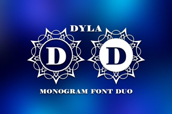 Dyla: A Fun Display Font for Crafters and Makers