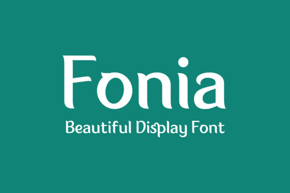 Fonia: A Neat Lettered Display Typeface for Branding