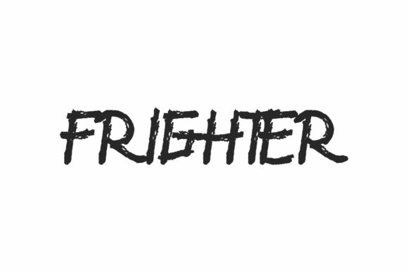 Frighter: A Display Font with Spooky Editorial Charm