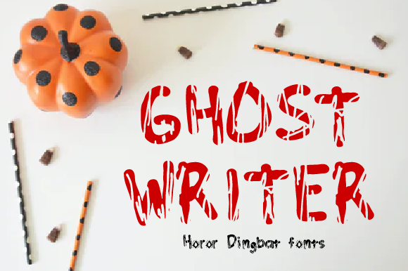Ghost Writer: A Display Font with Handmade Soul