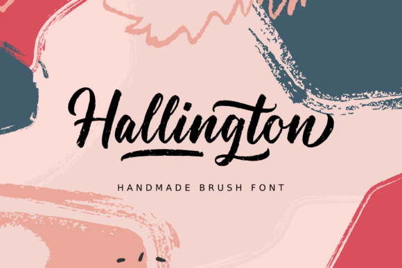 Hallington: A Handcrafted Brush Font for Digital Design