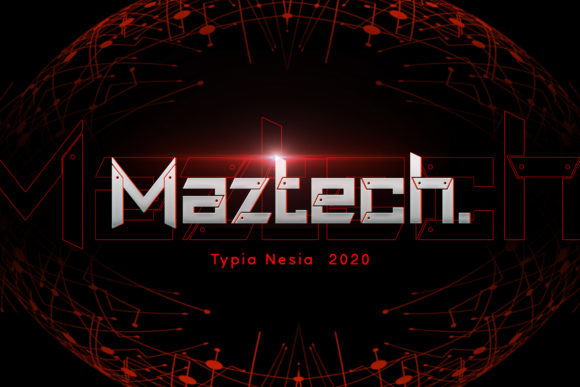 Maztech: A Display Font for Memorable Web Headlines