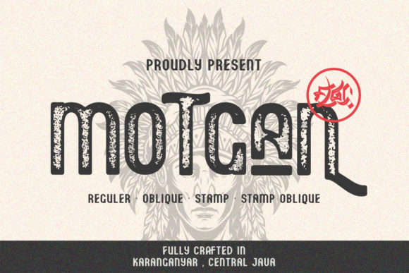 Motgan: A Bold Display Typeface for Editorial Design