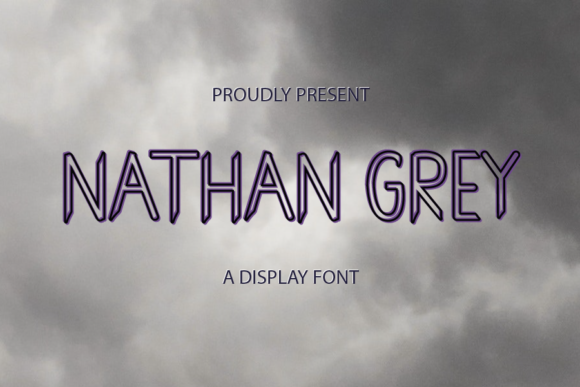 Nathan Grey: A Neat Display Typeface for Editorial Projects