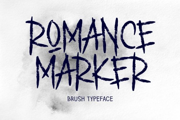 Romance Marker: A Display Font That Brings Handmade Products to Life