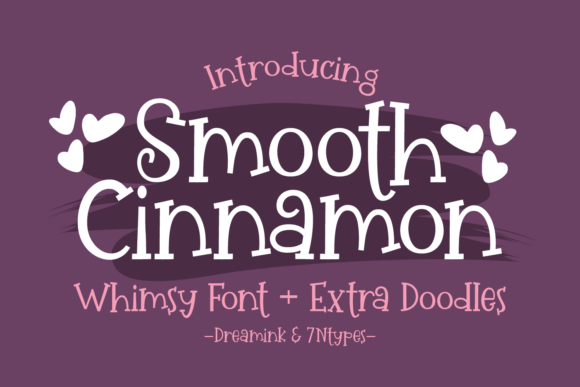 Smooth Cinnamon Font Brings Joy to Handmade Labels