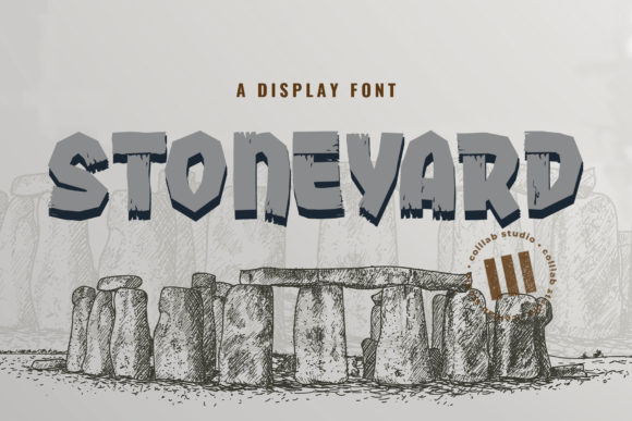 Stoneyard: A Display Font With Raw, Unpolished Soul