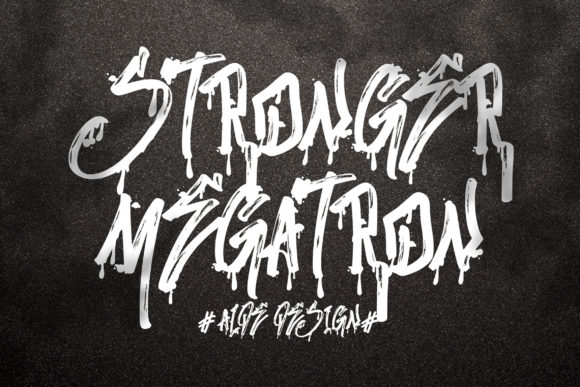 Stronger Megatron: A Display Font That Commands Attention