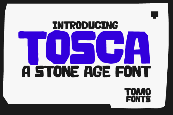 Tosca: A Bold Display Font for Editorial Design