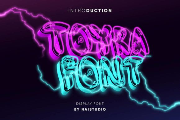 Toyra: A Playful Display Font for Memorable Brand Moments